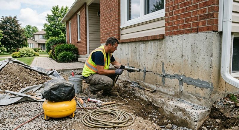 Basement Foundation Repair in Mathews, VA