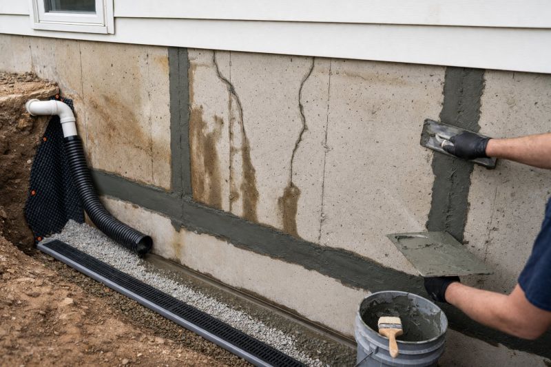 Basement Foundation Repair in Poquoson, VA