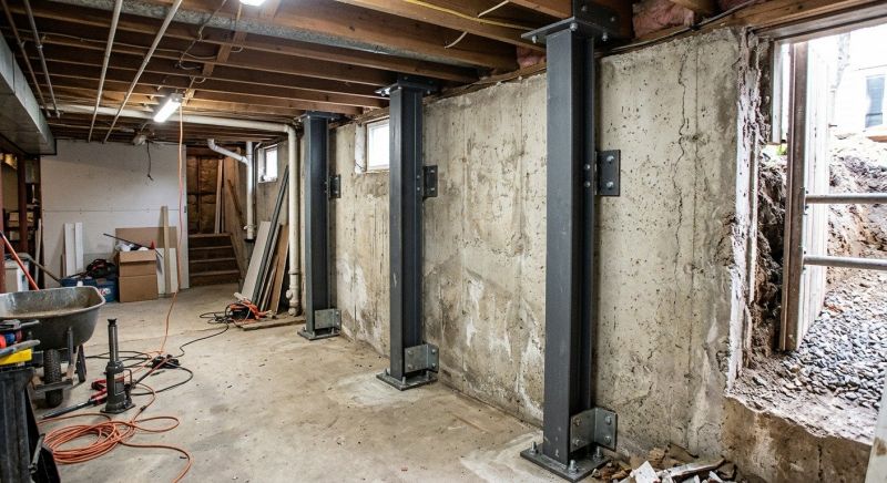 Basement Stabilization in Newport News, VA