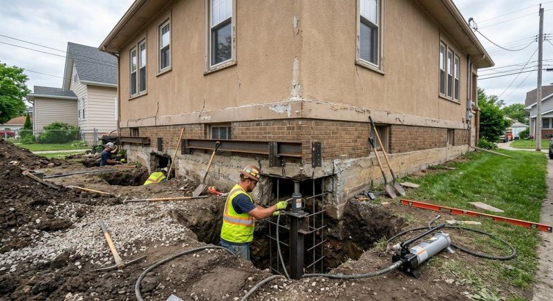 Basement Underpinning in Newport News, VA