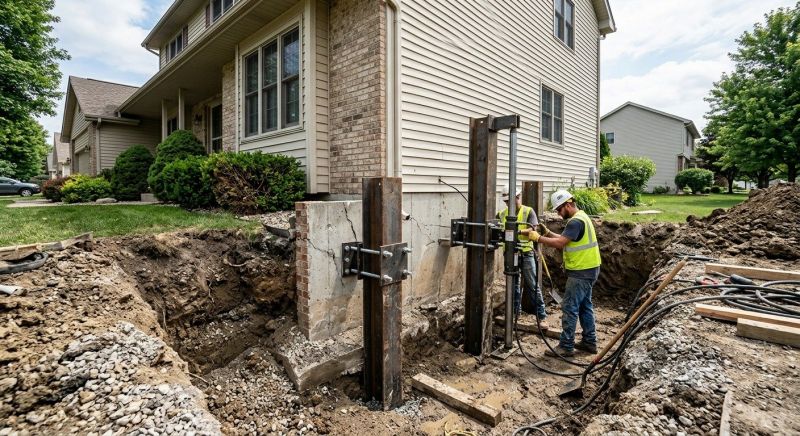 Basement Underpinning in Newport News, VA