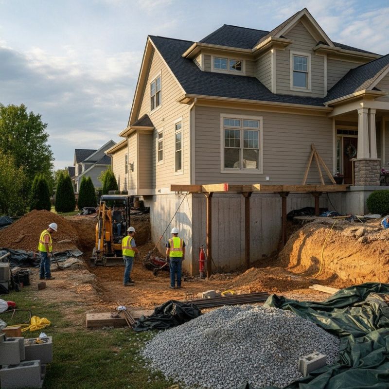Building Foundation Repair in Norfolk, VA