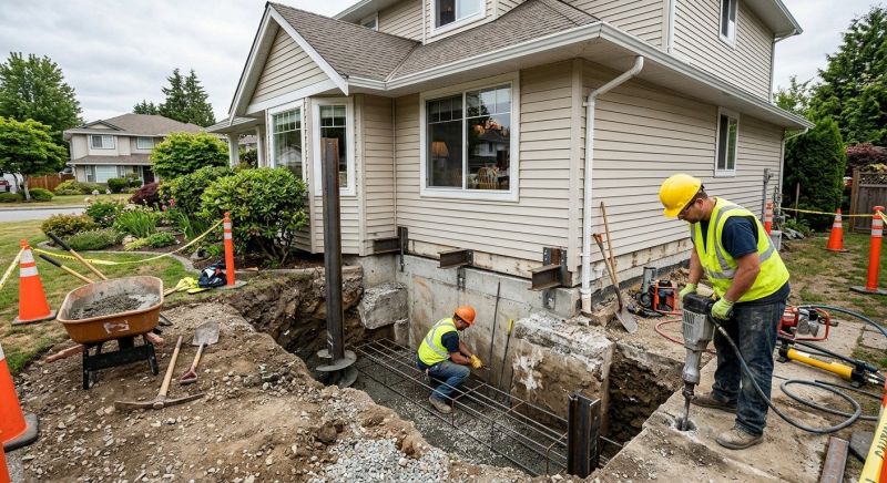 Building Foundation Repair in Surry, VA