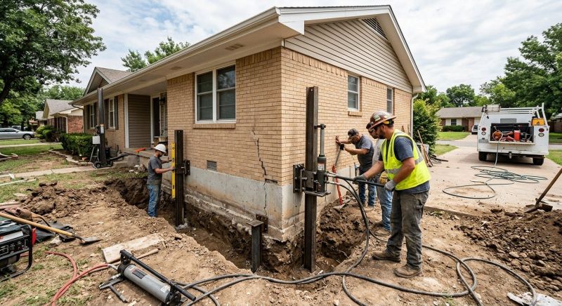 Concrete Foundation Leveling in Hampton, VA