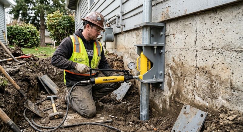 Concrete Foundation Leveling in Yorktown, VA
