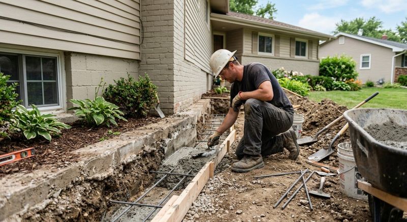 Concrete Foundation Repair in Surry, VA