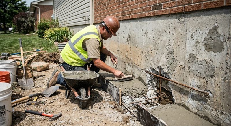 Concrete Foundation Repair in Surry, VA