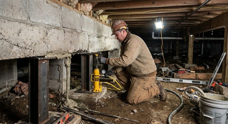 Crawlspace Foundation Repair in Gloucester, VA