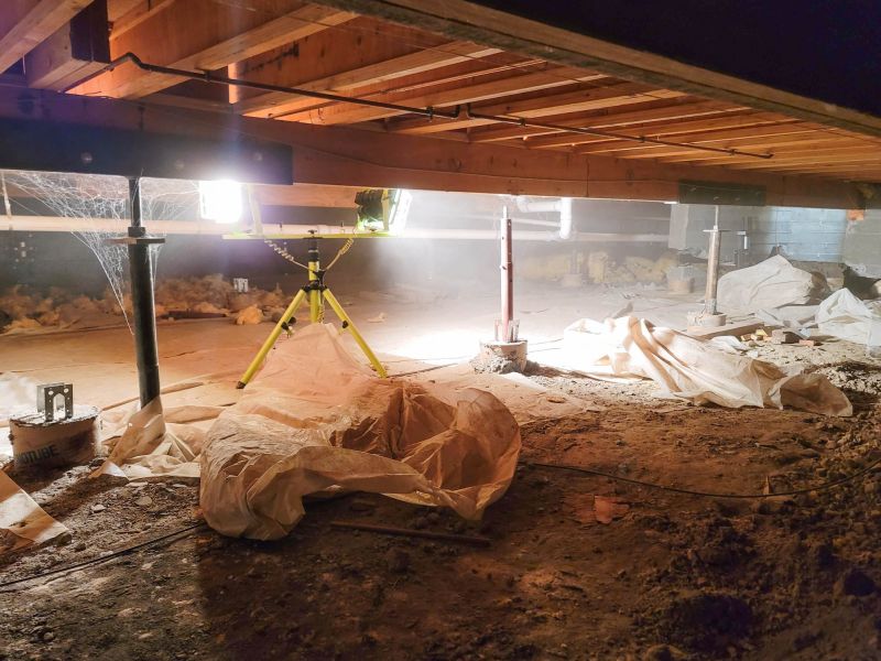Crawlspace Foundation Repair in Mathews, VA