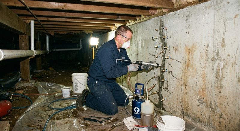 Crawlspace Foundation Repair in Smithfield, VA