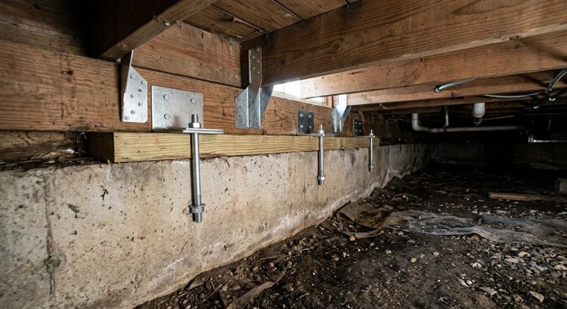 Crawlspace Structural Repair in Newport News, VA