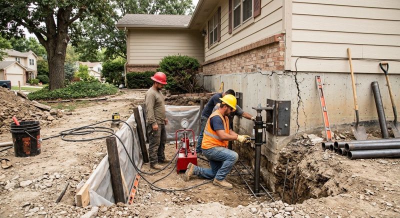 Deep Foundation Repair in Newport News, VA