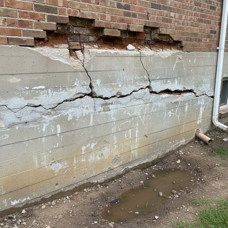 Foundation Damage Repair in Williamsburg, VA