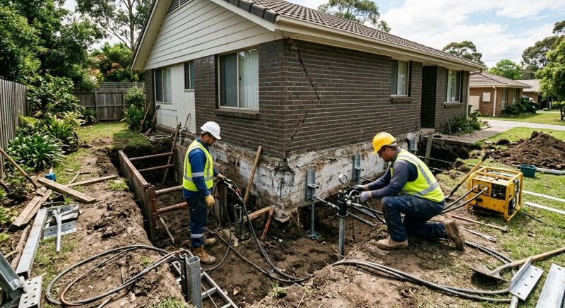 Foundation Damage Repair in Williamsburg, VA