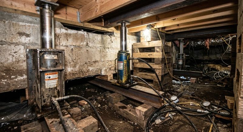Foundation Jacking in Gloucester, VA