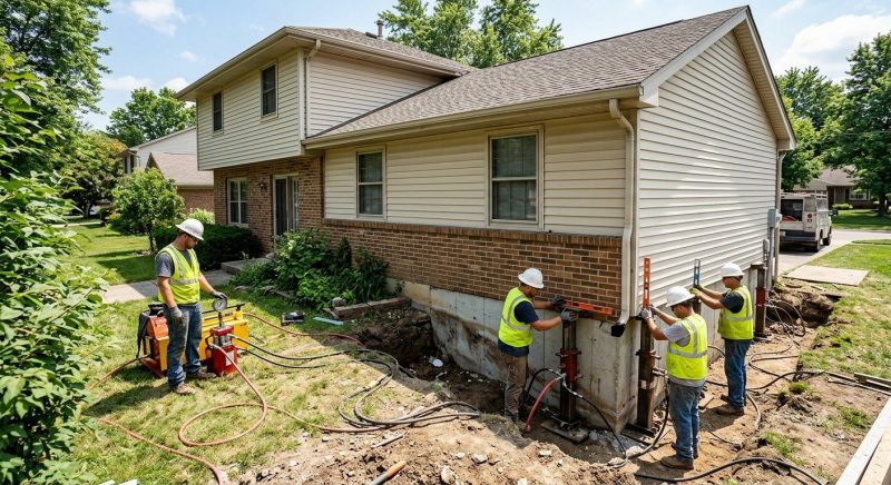 Foundation Jacking in Newport News, VA