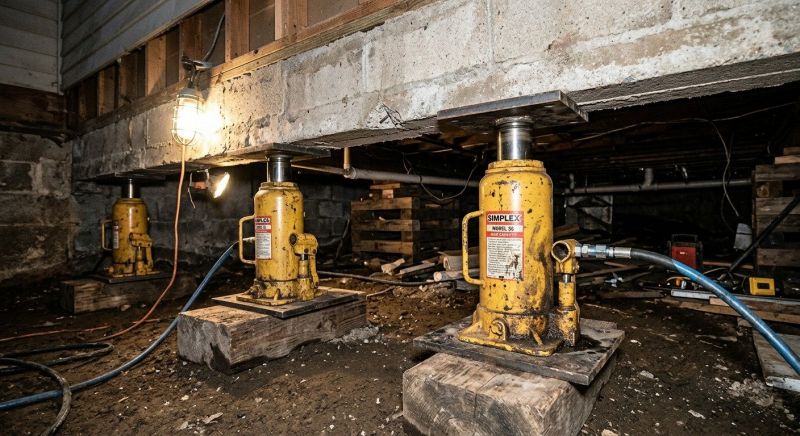 Foundation Jacking in Norfolk, VA