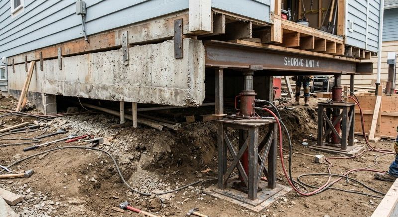 Foundation Jacking in Smithfield, VA