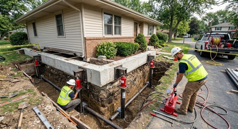 Foundation Jacking in Surry, VA