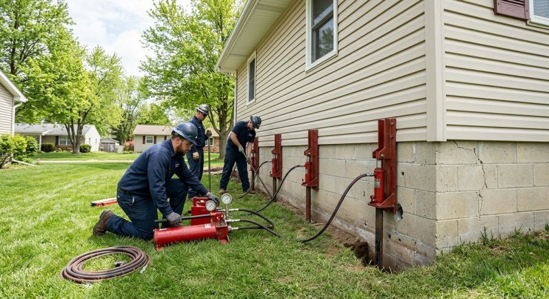 Foundation Jacking in Toano, VA