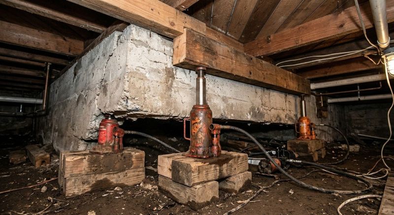Foundation Jacking in York County, VA
