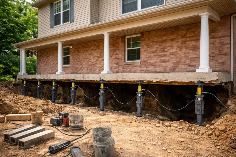 Foundation Jacking in Yorktown, VA