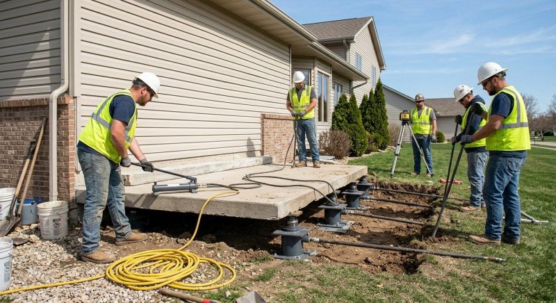 Foundation Lifting in Mathews, VA