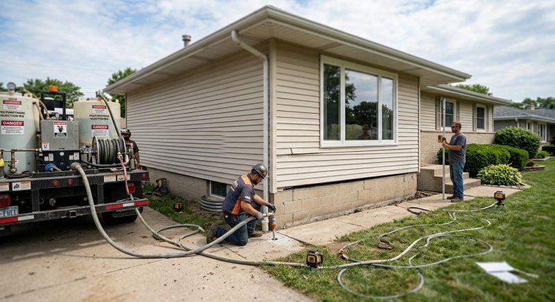 Foundation Lifting in Norfolk, VA
