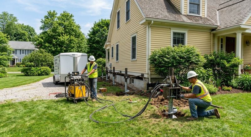 Foundation Lifting in Surry, VA