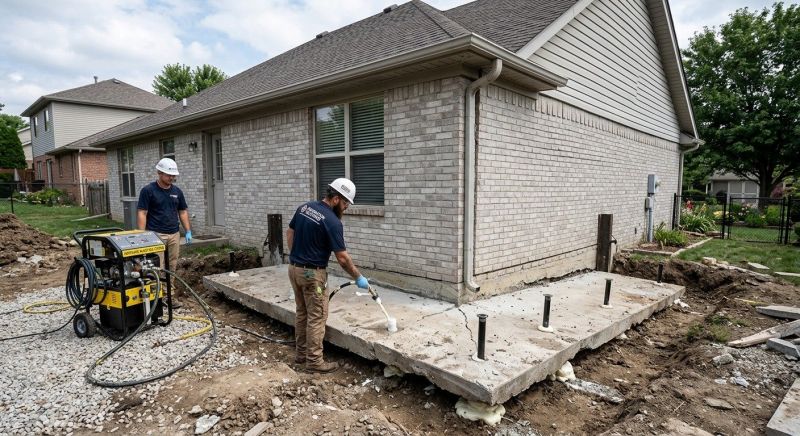 Foundation Lifting in Williamsburg, VA