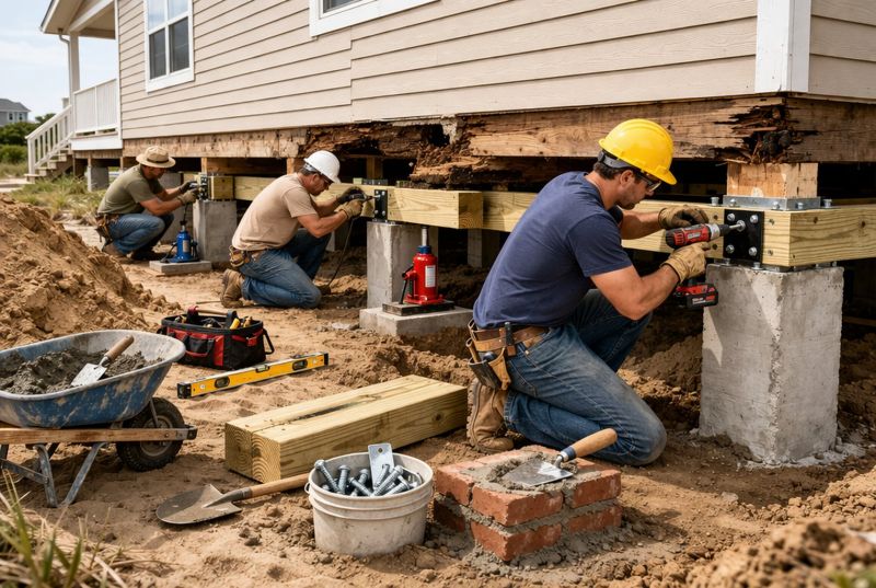 Foundation Raising in James City County, VA