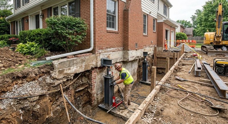Foundation Raising in Mathews, VA