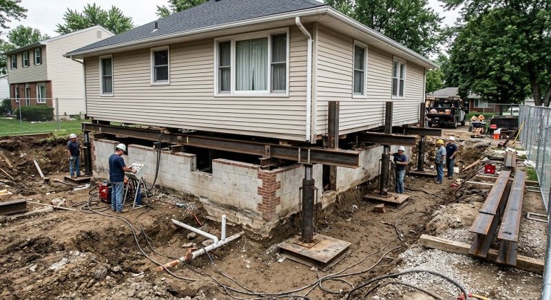 Foundation Raising in Mathews, VA