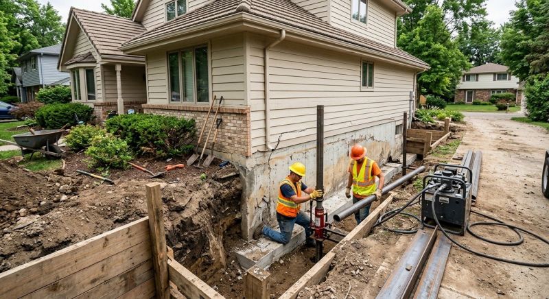 Foundation Repair in Hampton, VA
