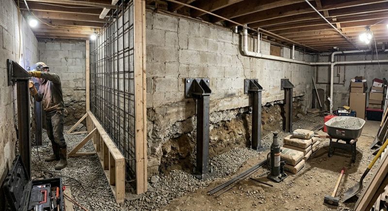 Foundation Stabilizing in Gloucester, VA