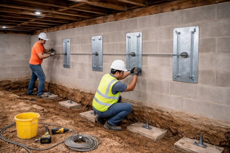 Foundation Stabilizing in Newport News, VA