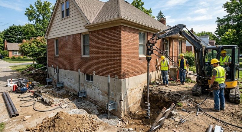 Foundation Stabilizing in Norfolk, VA