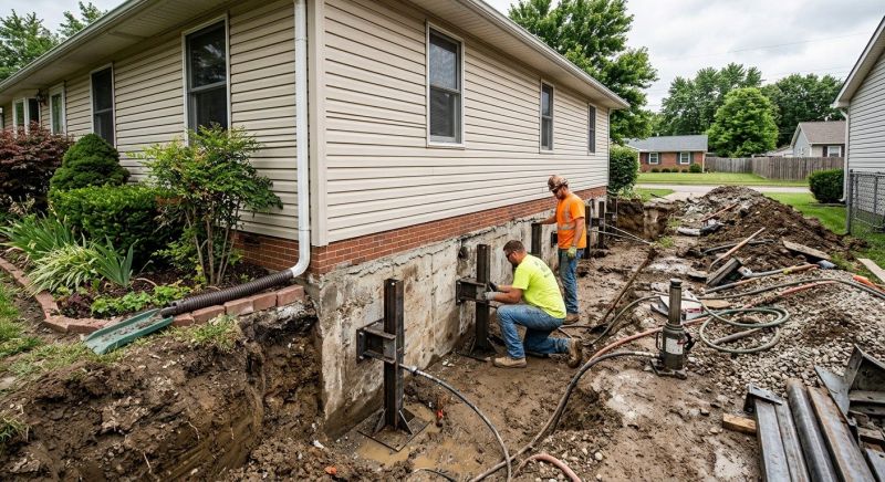Foundation Stabilizing in Poquoson, VA