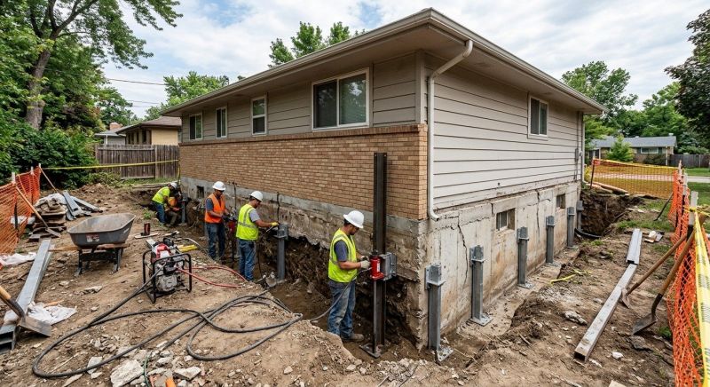 Foundation Strengthening in Newport News, VA
