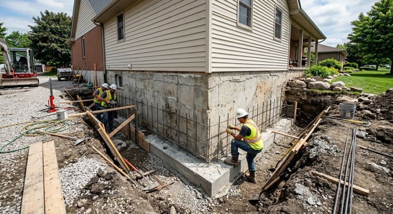 Foundation Strengthening in Newport News, VA