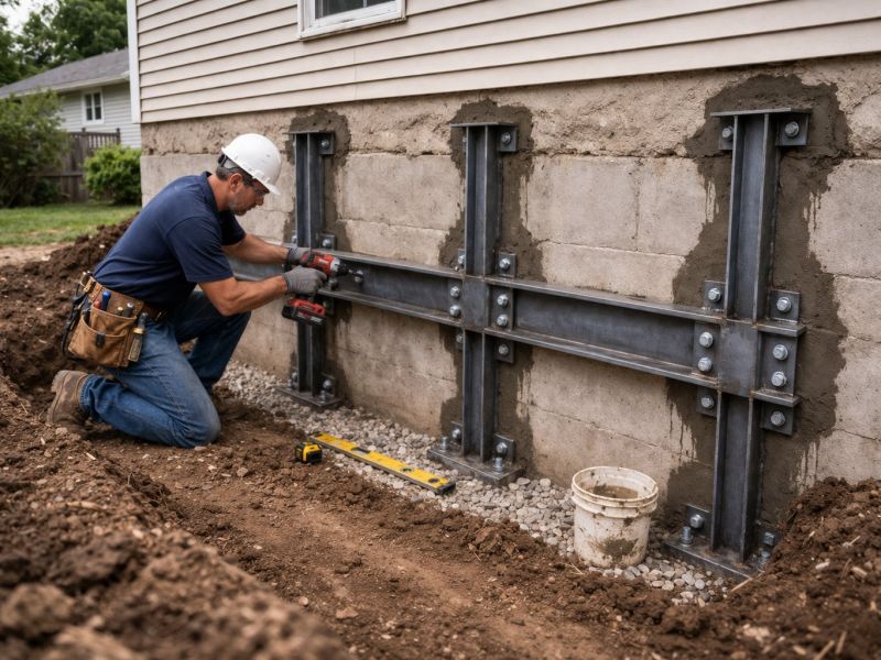 Foundation Strengthening in Newport News, VA