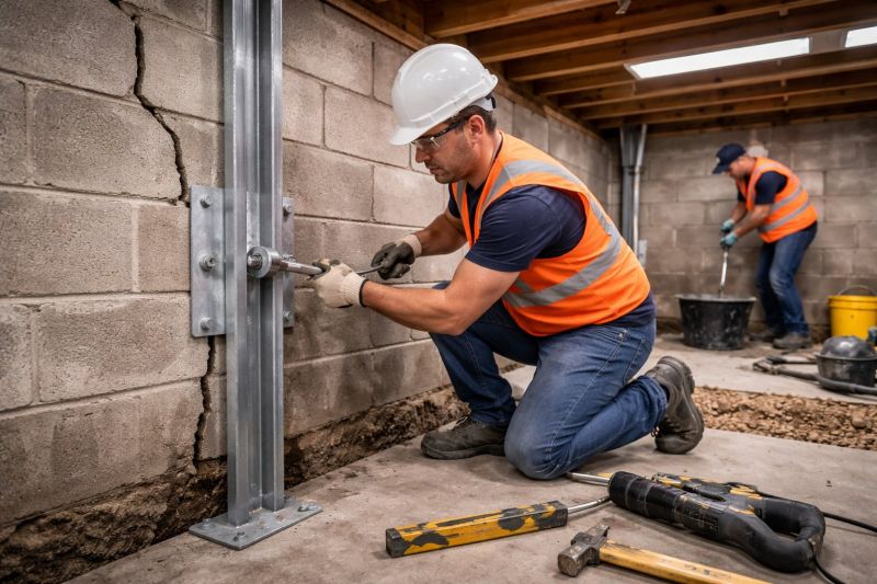 Foundation Structural Repair in James City County, VA