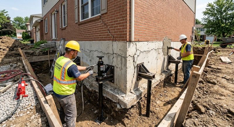 Foundation Structural Repair in Newport News, VA