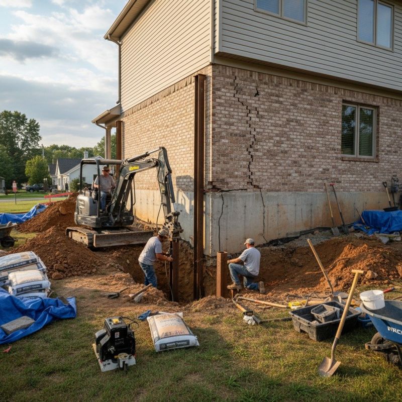 Foundation Structural Repair in Yorktown, VA