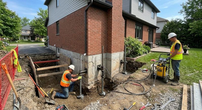 Foundation Underpinning in Newport News, VA