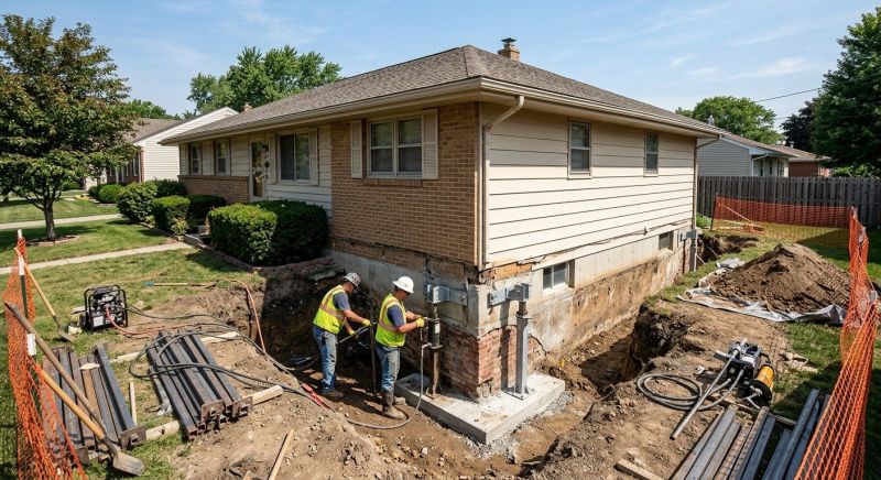 Foundation Underpinning in Newport News, VA
