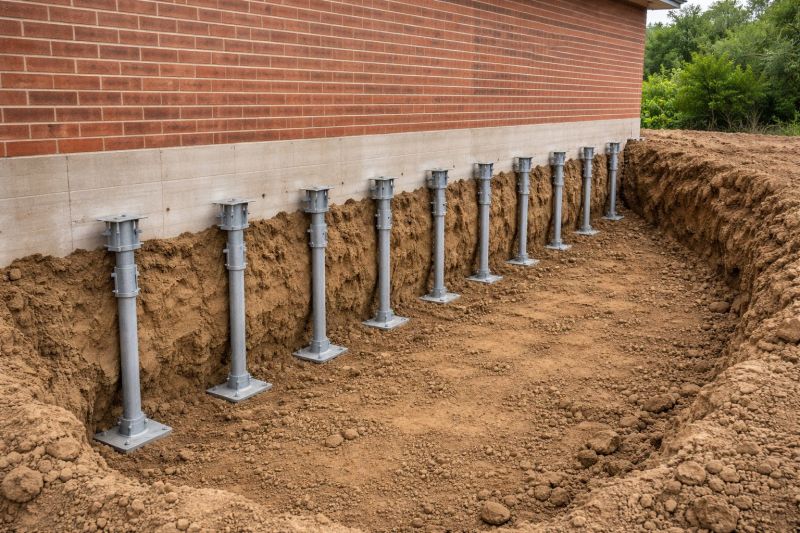 Helical Pile Installation in Newport News, VA