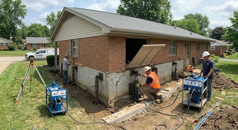 Home Foundation Leveling in Norfolk, VA