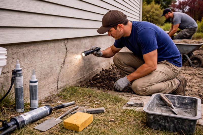 Home Foundation Repair in Cardinal, VA