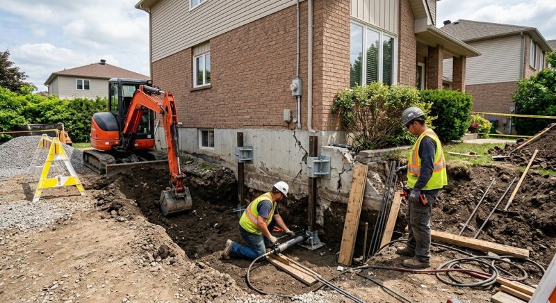 Home Foundation Repair in Newport News, VA